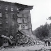 Collapsed building